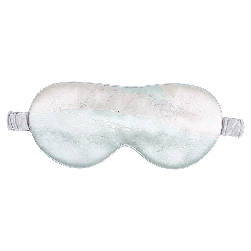 White Silk Mask: Breathable Comfort, Hot Spring Healing & 6A Luxury