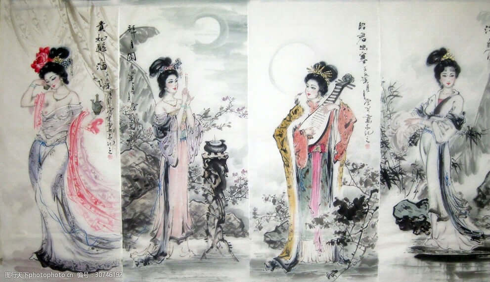 The Four Beauties in Chinese history