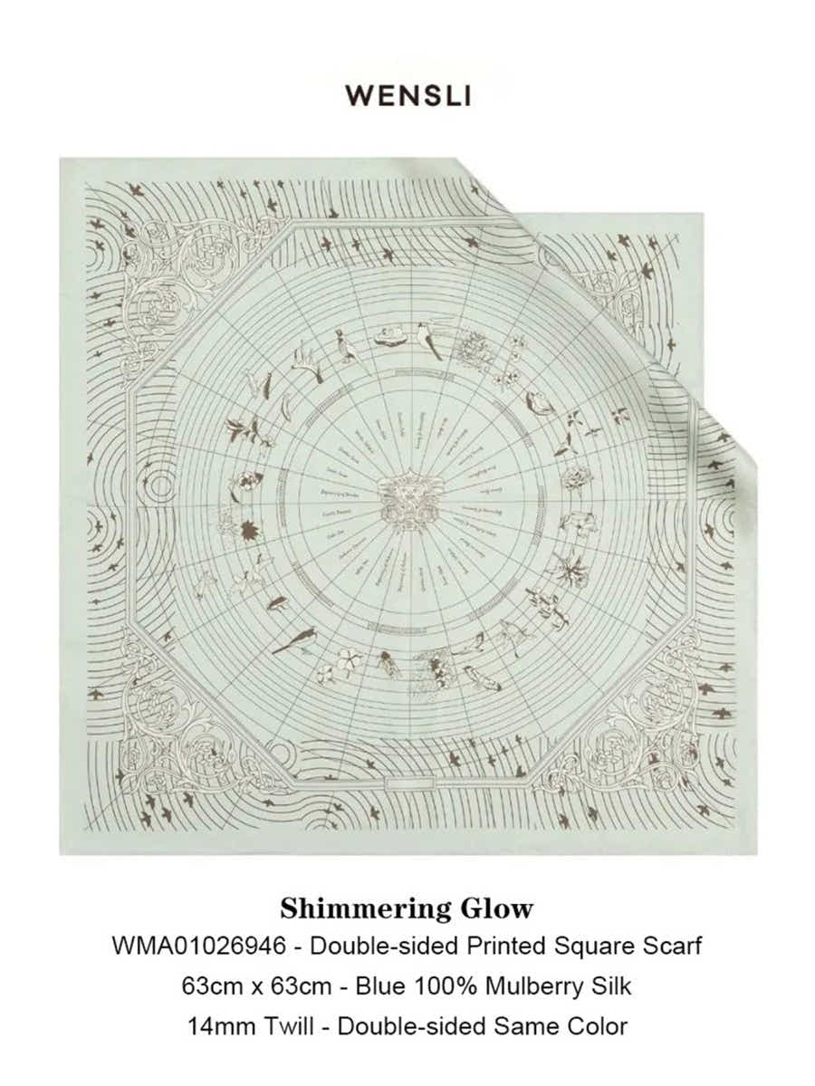 18 Momme Silk Scarf: Breathable, Shimmering Flow Art & Vibrant Luxury - Yomkey