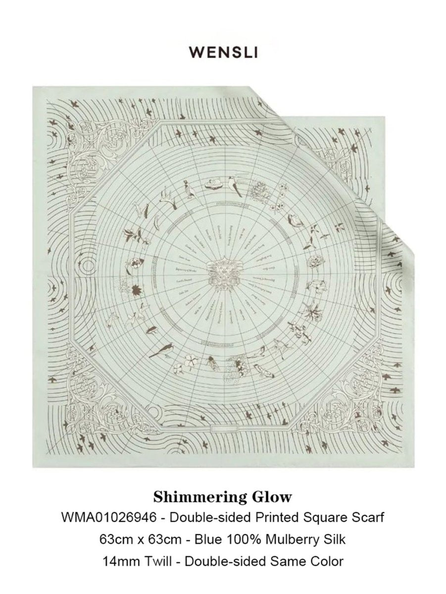 18 Momme Silk Scarf: Breathable, Shimmering Flow Art & Vibrant Luxury - Yomkey