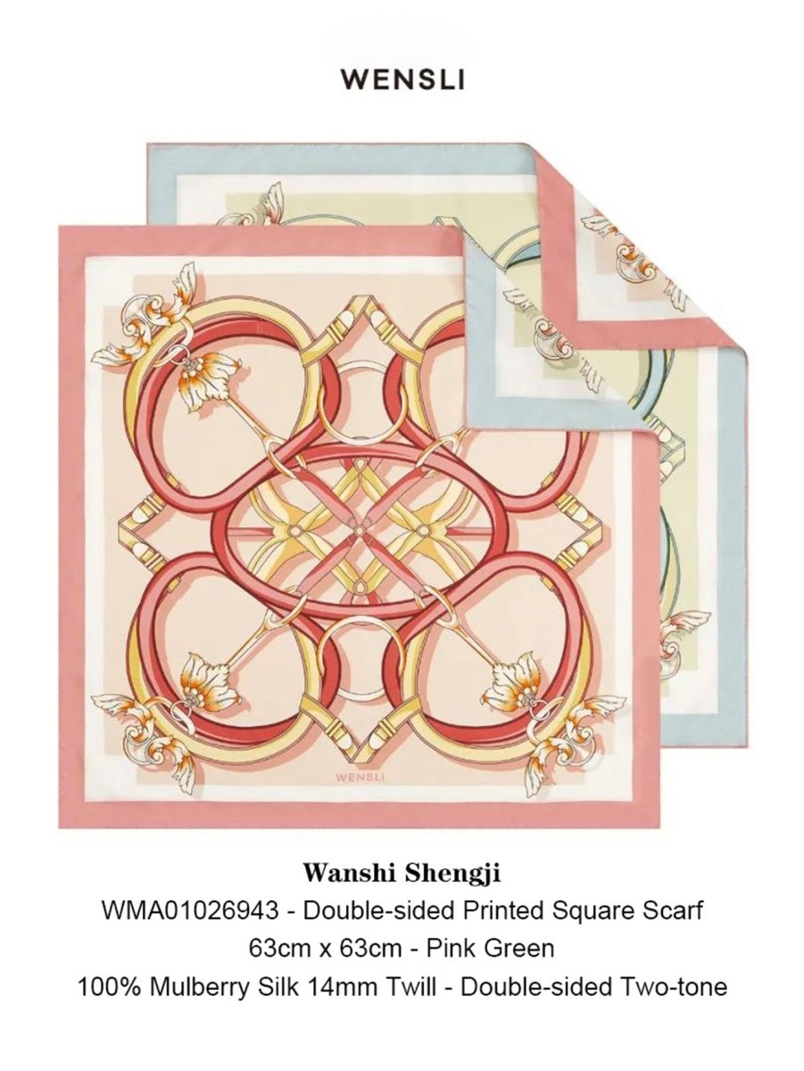 18 Momme Silk Scarf: Breathable, Wishes Granted Art & Vibrant Luxury - Yomkey