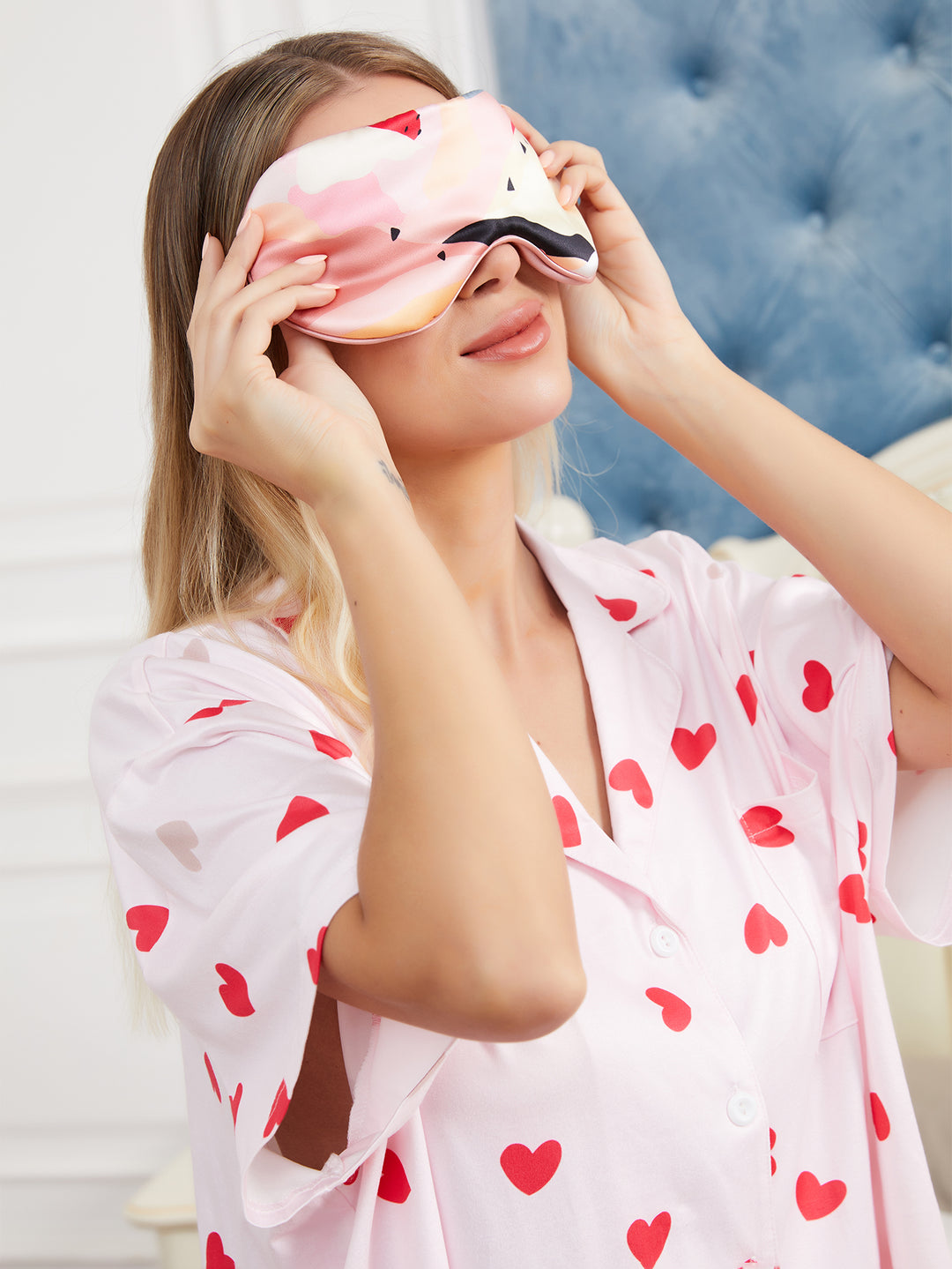Luxurious Silk Sleep Mask Ultimate Comfort for Restorative Slumber - C&P Yomkey