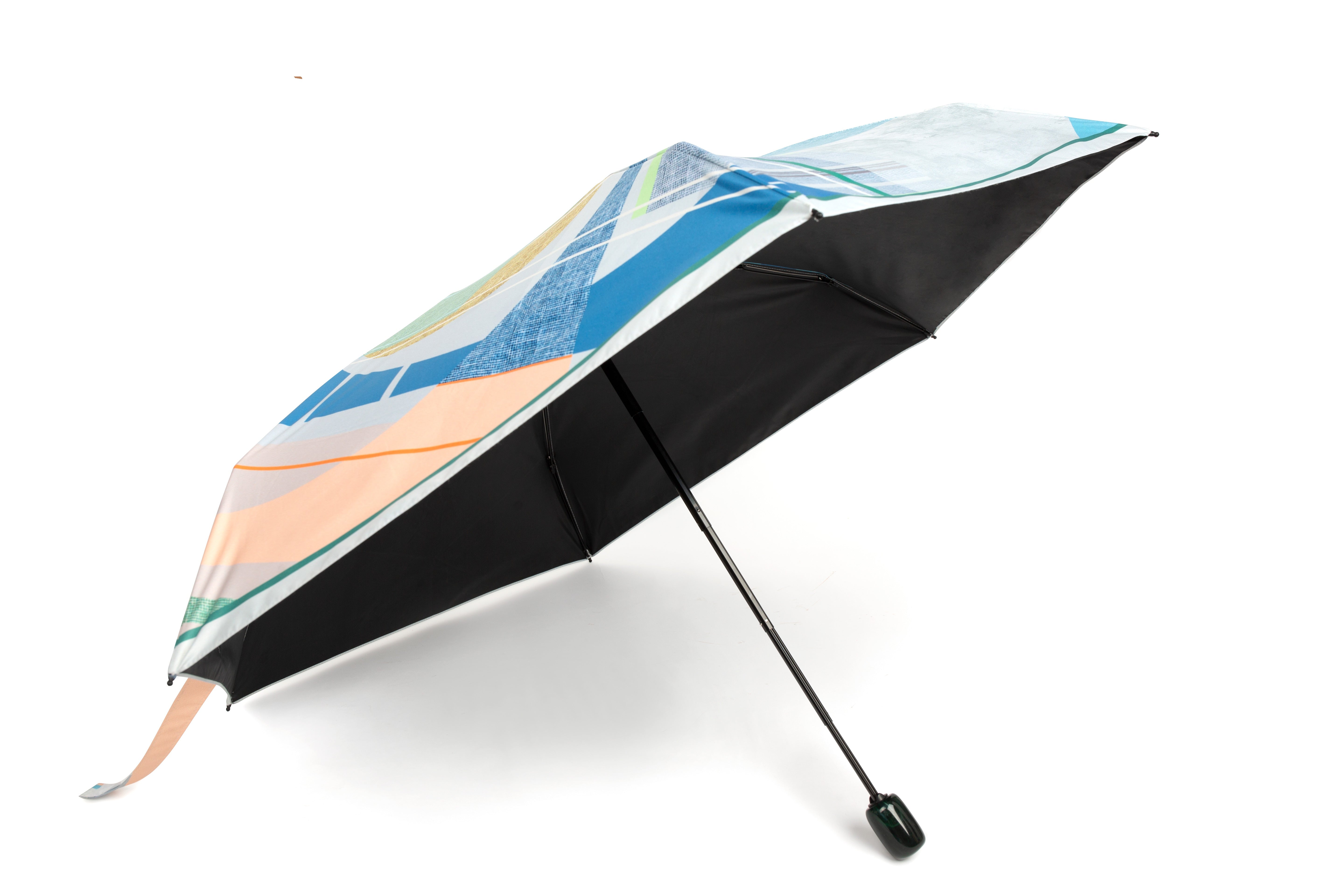 Monet-Inspired Silk Scarf & Umbrella Set: Elegance Meets Art