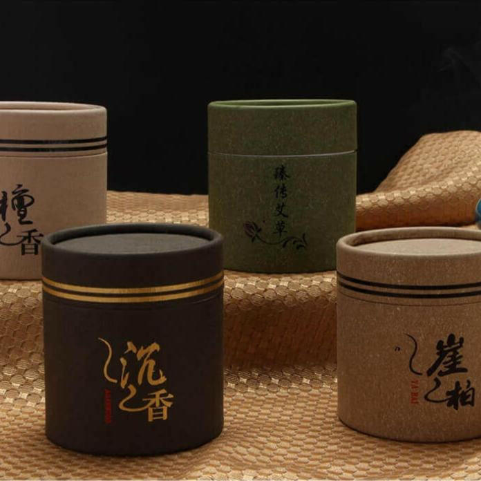 Luxurious Chinese incense collection with seven enchanting scents in beautifully crafted containers.