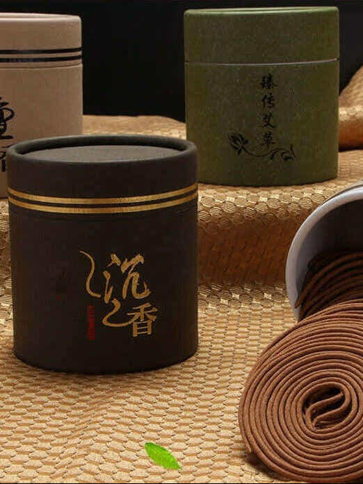 Luxurious Chinese incense collection with seven enchanting scents in elegant packaging, elevating your senses and well-being