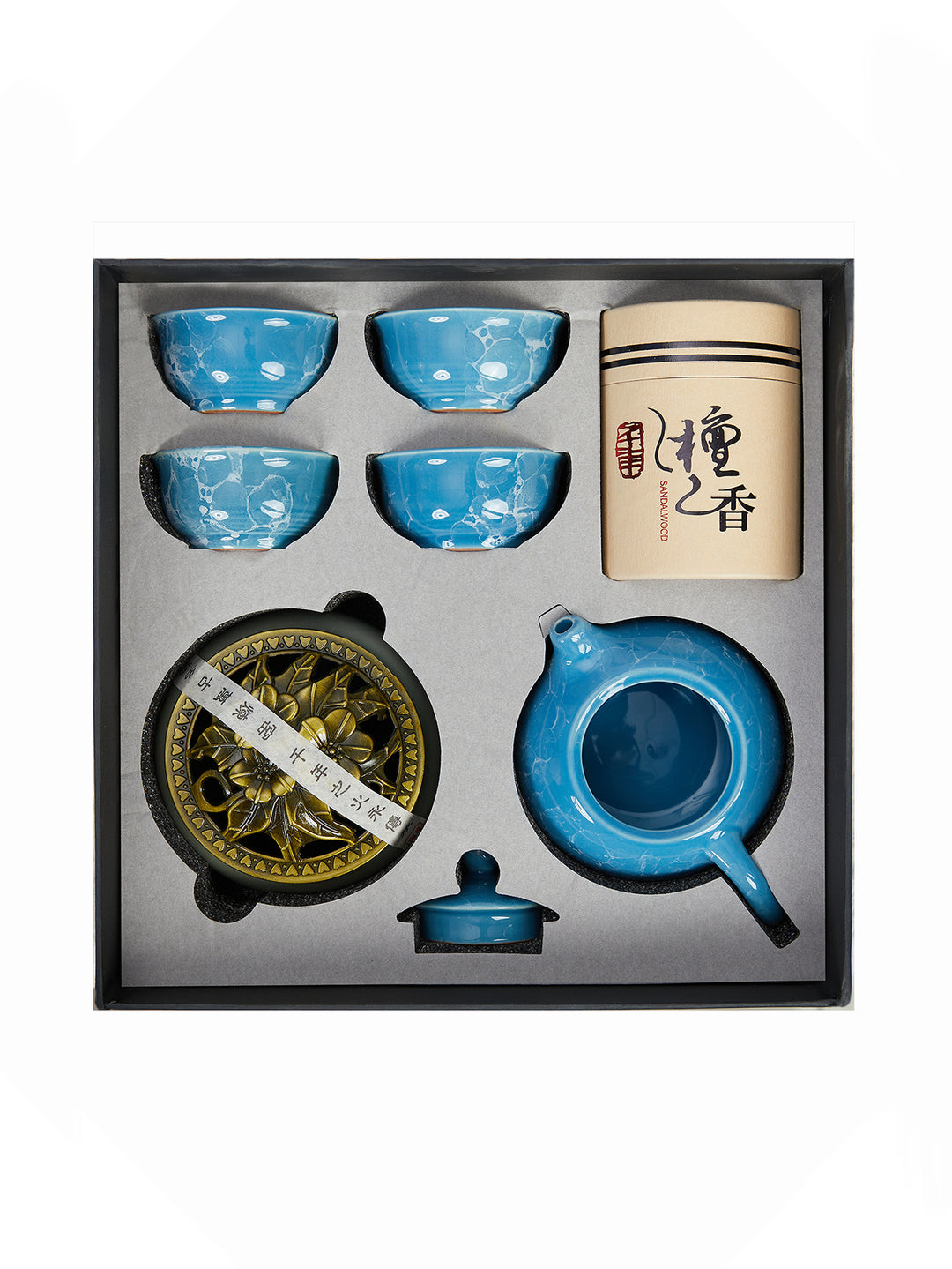 Dehua Artisan ポータブルセラミックティーセット - どこでも優雅さを味わう