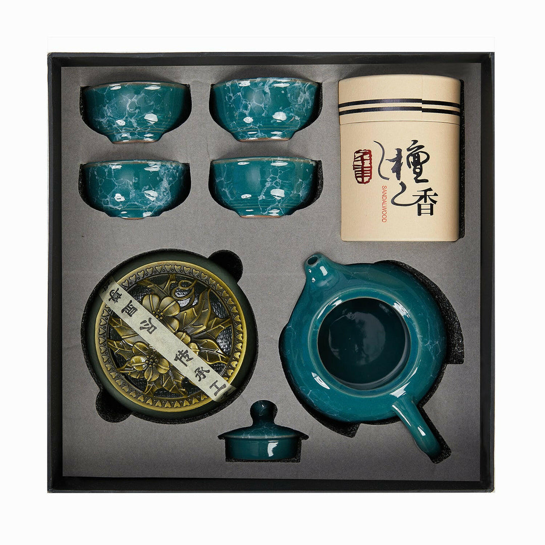 China Dehua Artisan Portable Ceramic Tea Set – Savor Elegance Anywhere