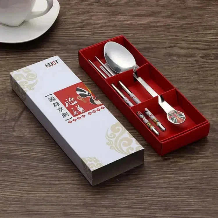 Elegant and Artistic Peking Opera Facial Makeup Ceramic Tableware - Yomkey