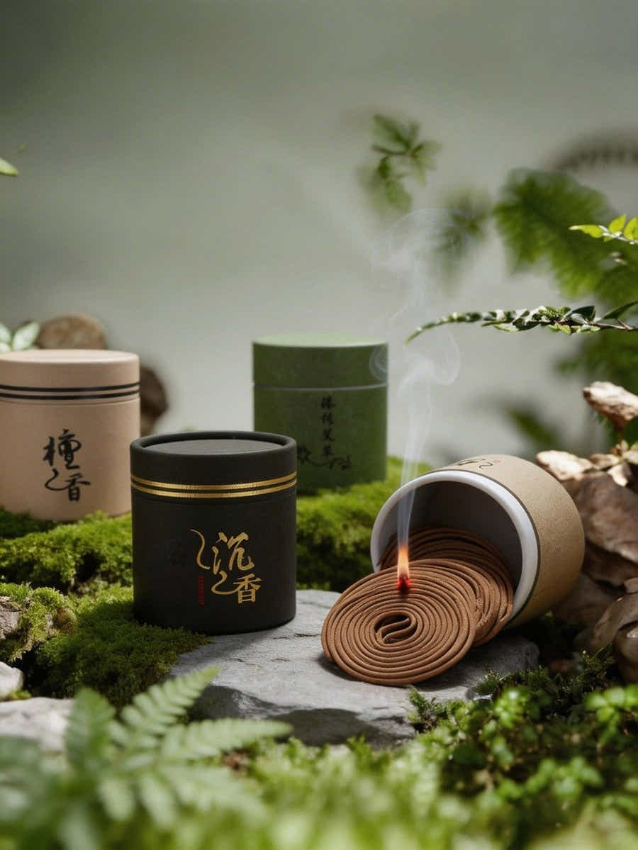 Mother's Day Zen Gift Set: Authentic Kung Fu Tea Set & 2 Natural Incense Boxes - Yomkey
