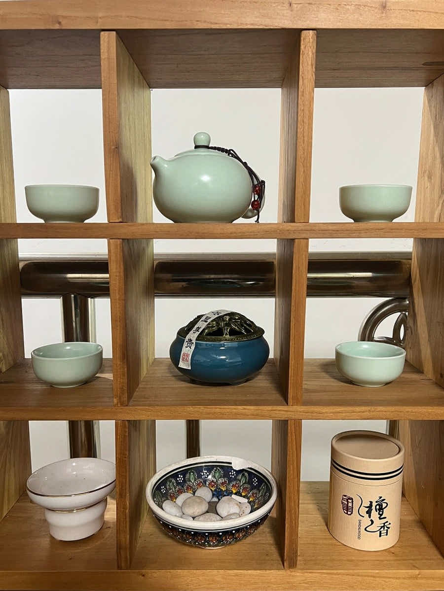 Portable Dehua Porcelain Gongfu Tea Set | Zen Incense Gift Box | Chinese Travel Teaware - Yomkey