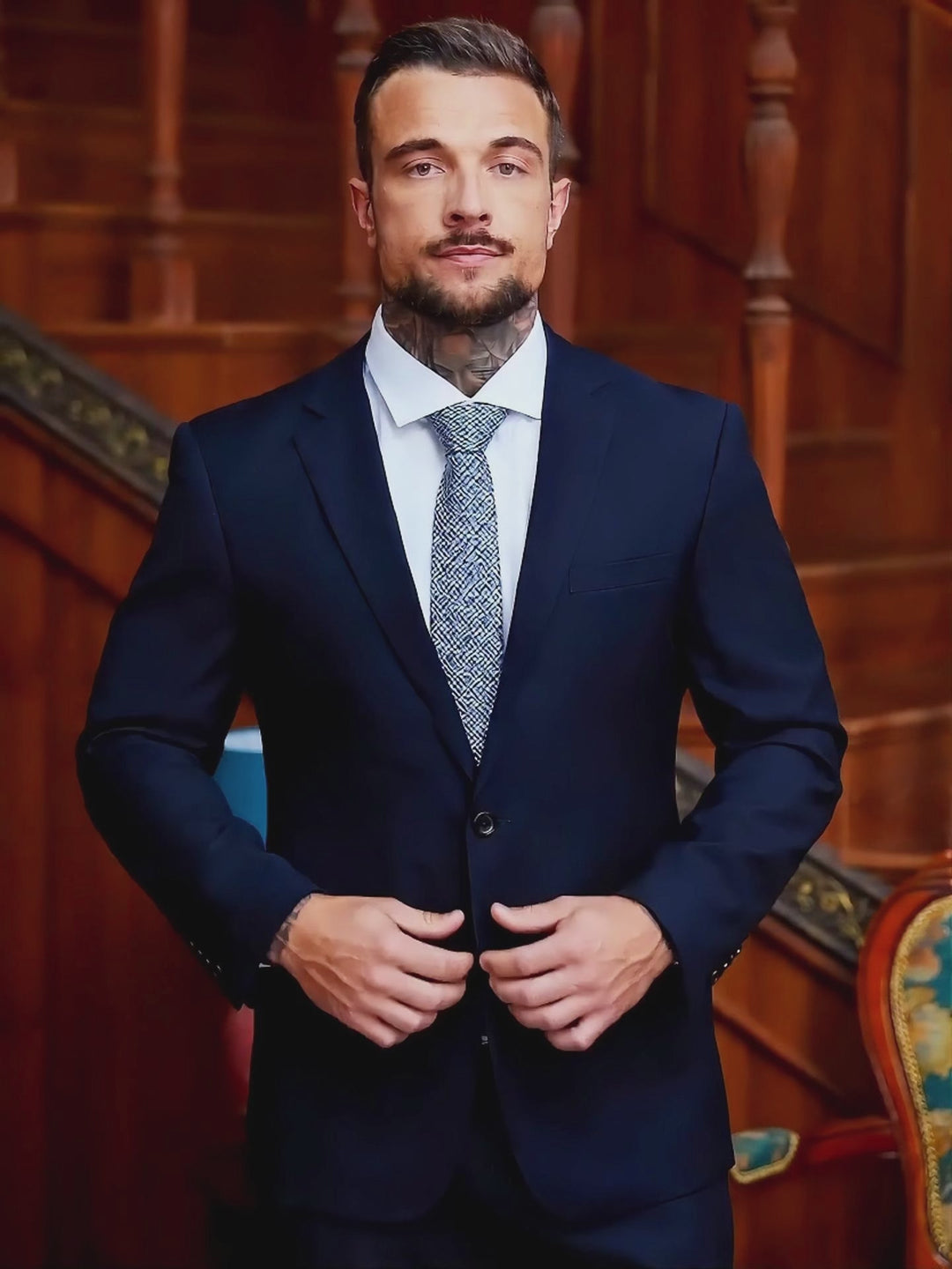 Wensli 5A Mulberry Silk Tie | Breathable Luxury | Executive Neckwear