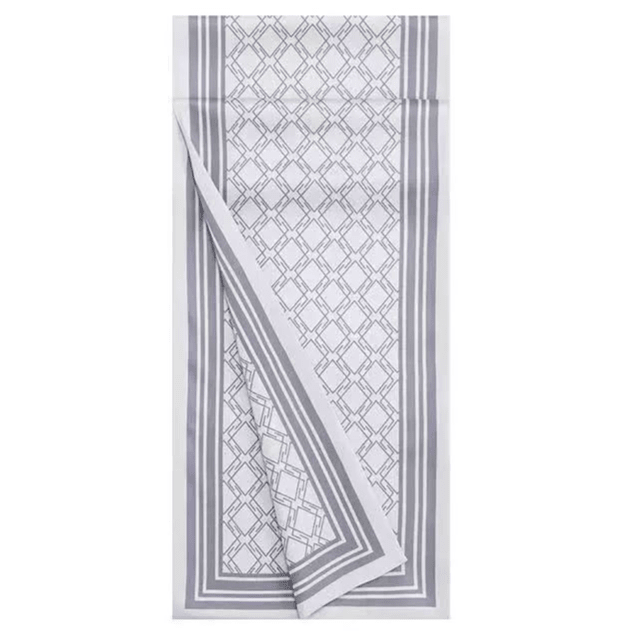 Silk Scarf & Thermal Flask Set: Breathable Luxury & Wellness Gift - Yomkey