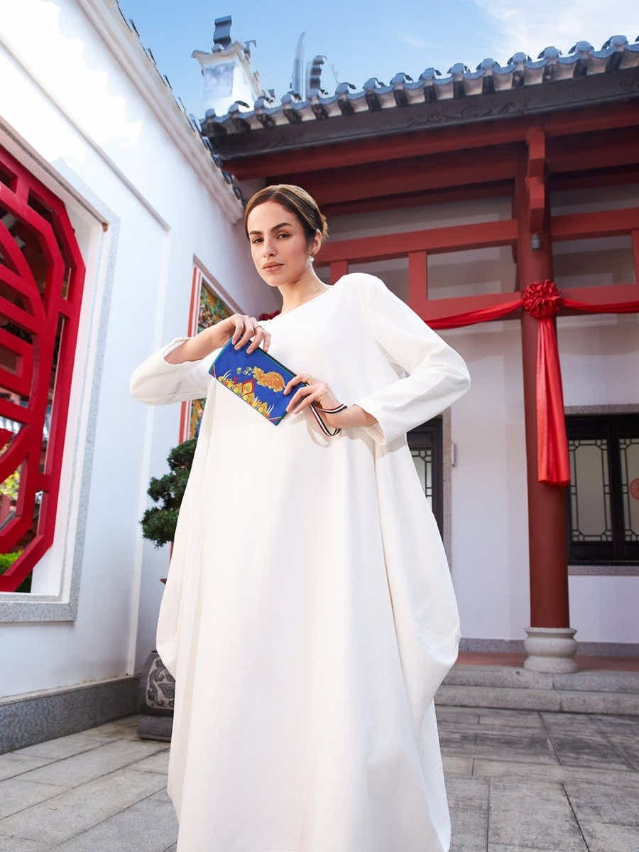 The Jewel - Spitting Mongoose: Tibetan - Style Linen Pouch for Wealth & Luck - Yomkey