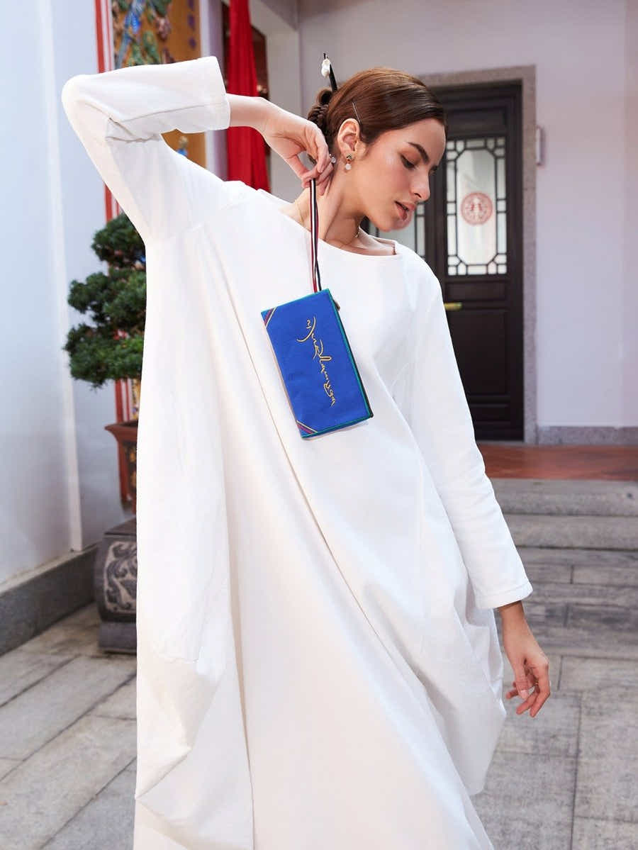 The Jewel - Spitting Mongoose: Tibetan - Style Linen Pouch for Wealth & Luck - Yomkey