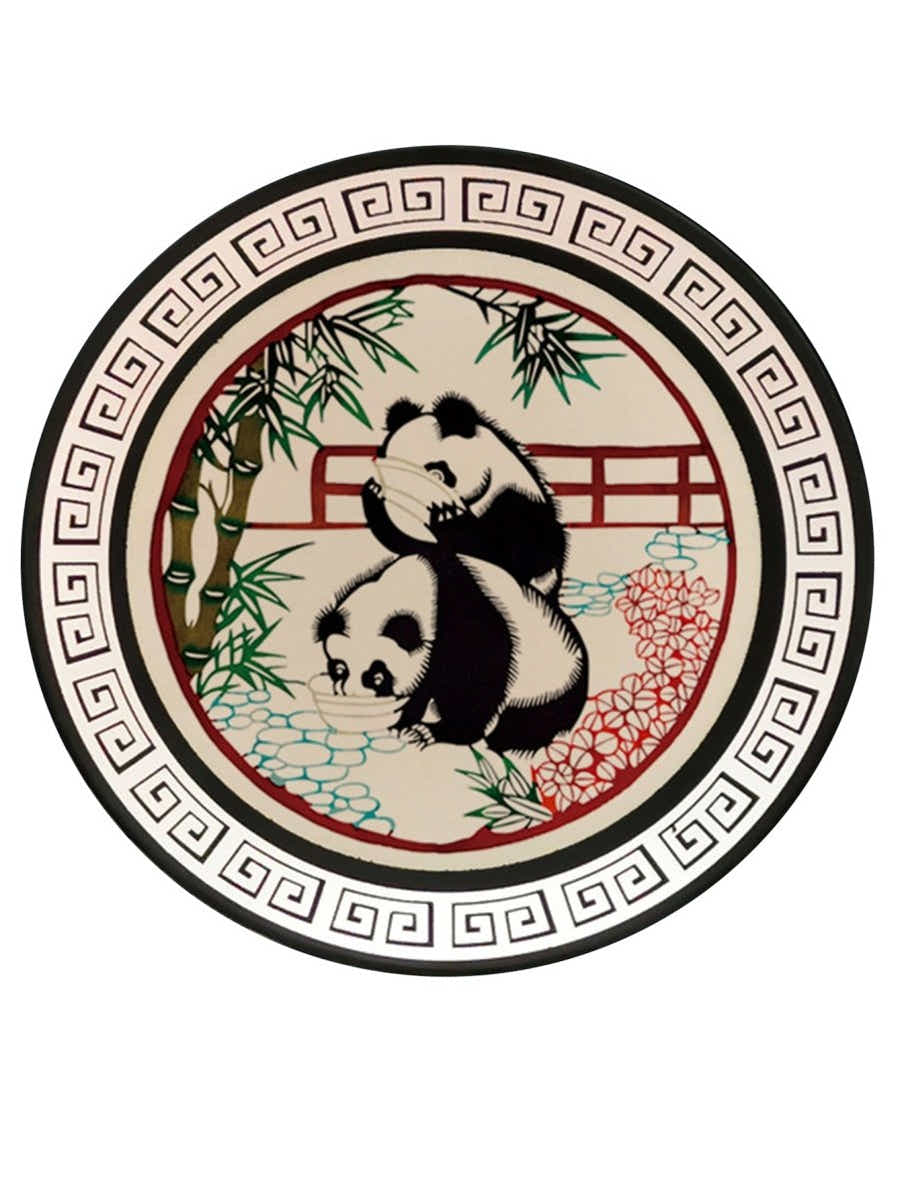 Walnut Frame Art: UNESCO Paper - Cutting Folk Art & Eco Luxury Gift - Yomkey