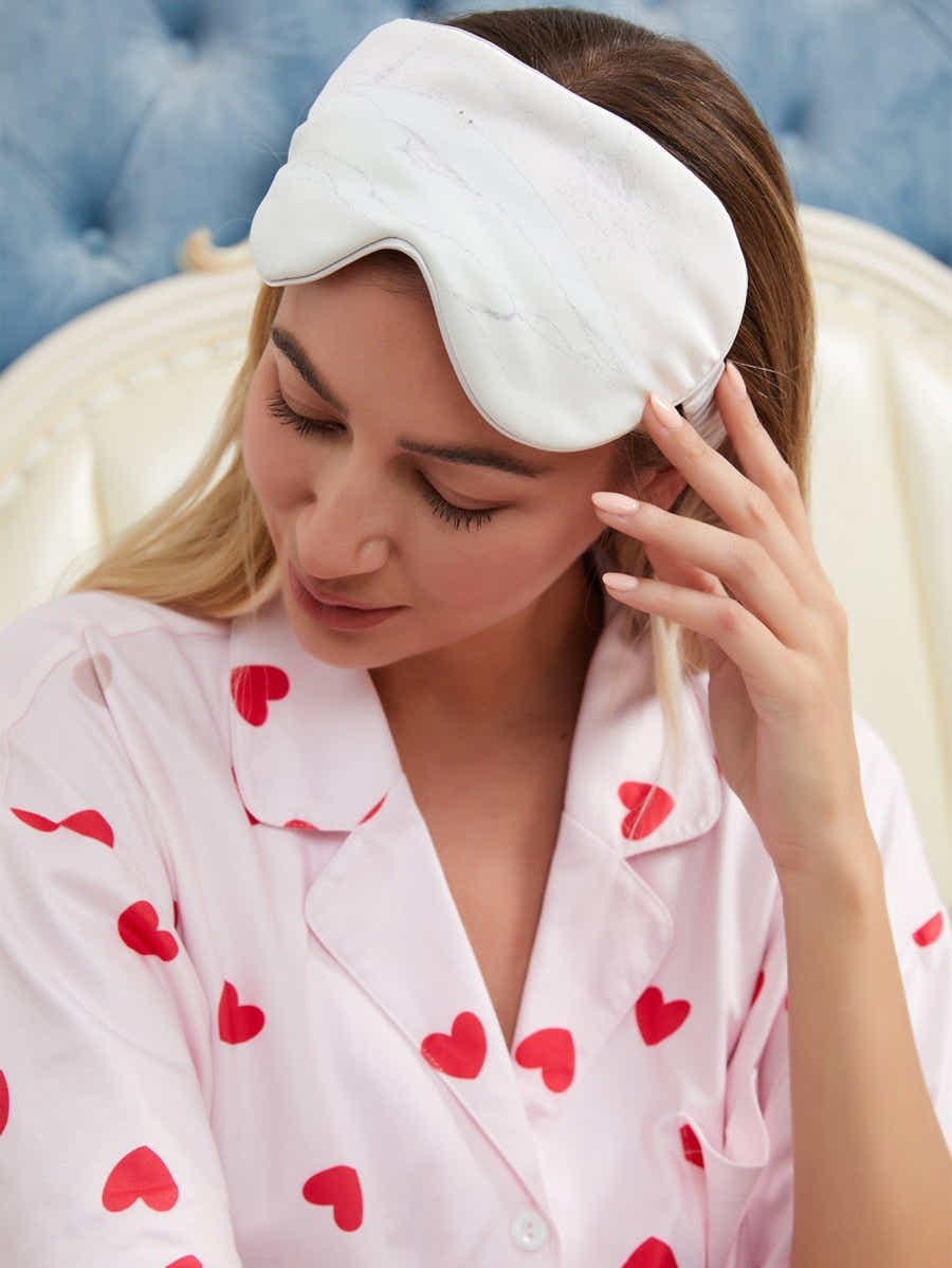 White Silk Mask: Breathable Comfort, Hot Spring Healing & 6A Luxury - Yomkey