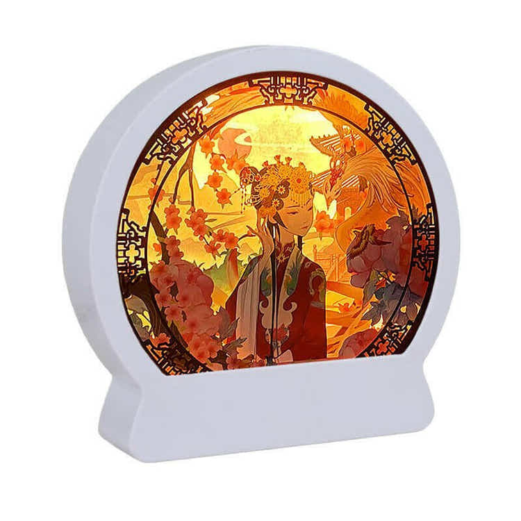 3D Chinese Papercutting Night Lamp – Elevate Your Home Decor with Unique Chinese Culture - Yomkey