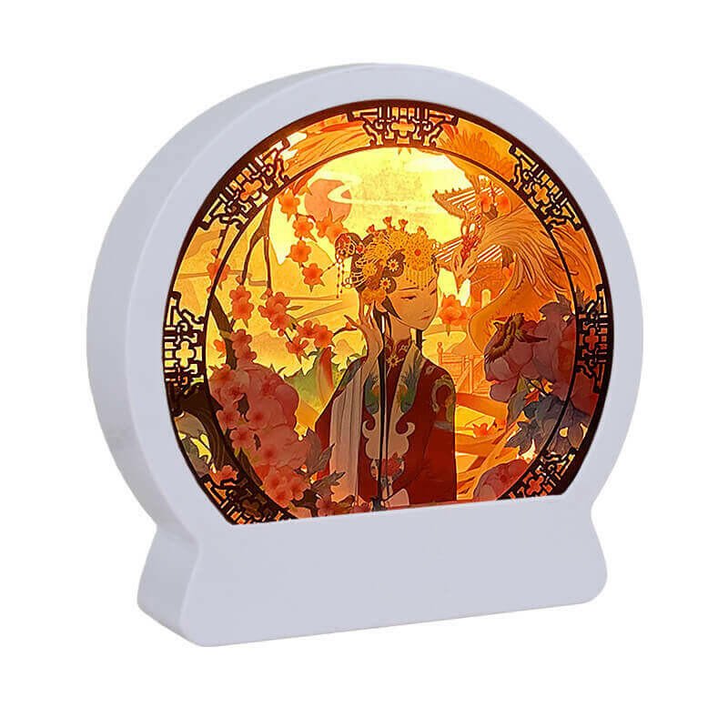 3D Chinese Papercutting Night Lamp – Elevate Your Home Decor with Unique Chinese Culture - Yomkey