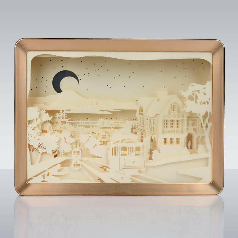 3D Chinese Papercutting Night Lamp – Elevate Your Home Decor with Unique Chinese Culture - Yomkey