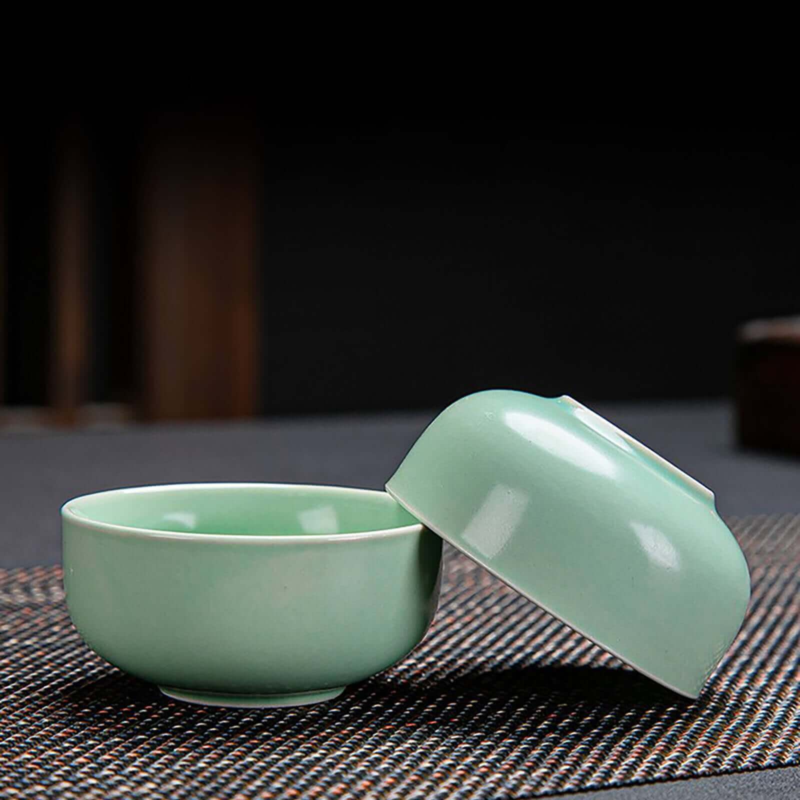 Dehua Artisan Portable Ceramic Tea Set - Savor Elegance Anywhere