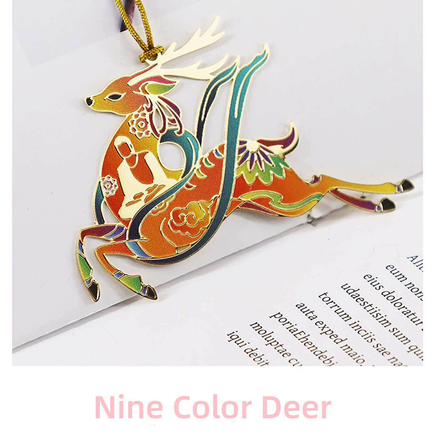 Dunhuang Art Metal Bookmark - Ancient Elegance Meets Modern Craftsmanship