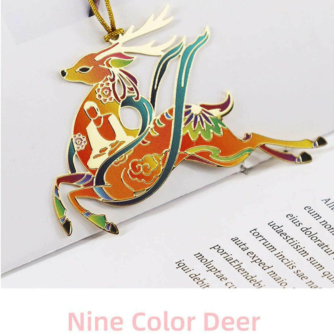 Dunhuang Art Metal Bookmark - Ancient Elegance Meets Modern Craftsmanship