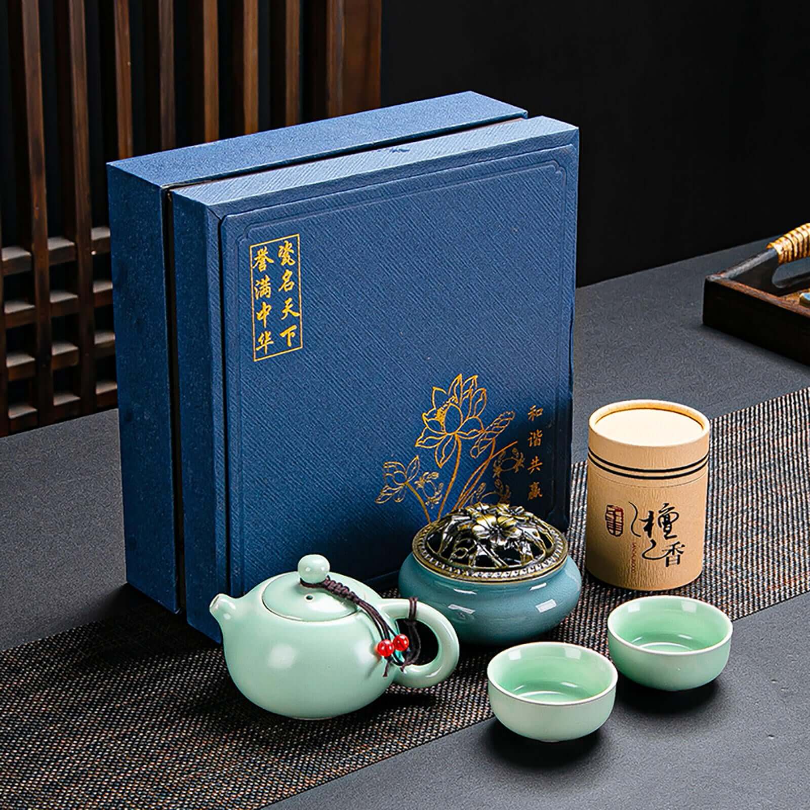 Dehua Artisan Portable Ceramic Tea Set - Savor Elegance Anywhere