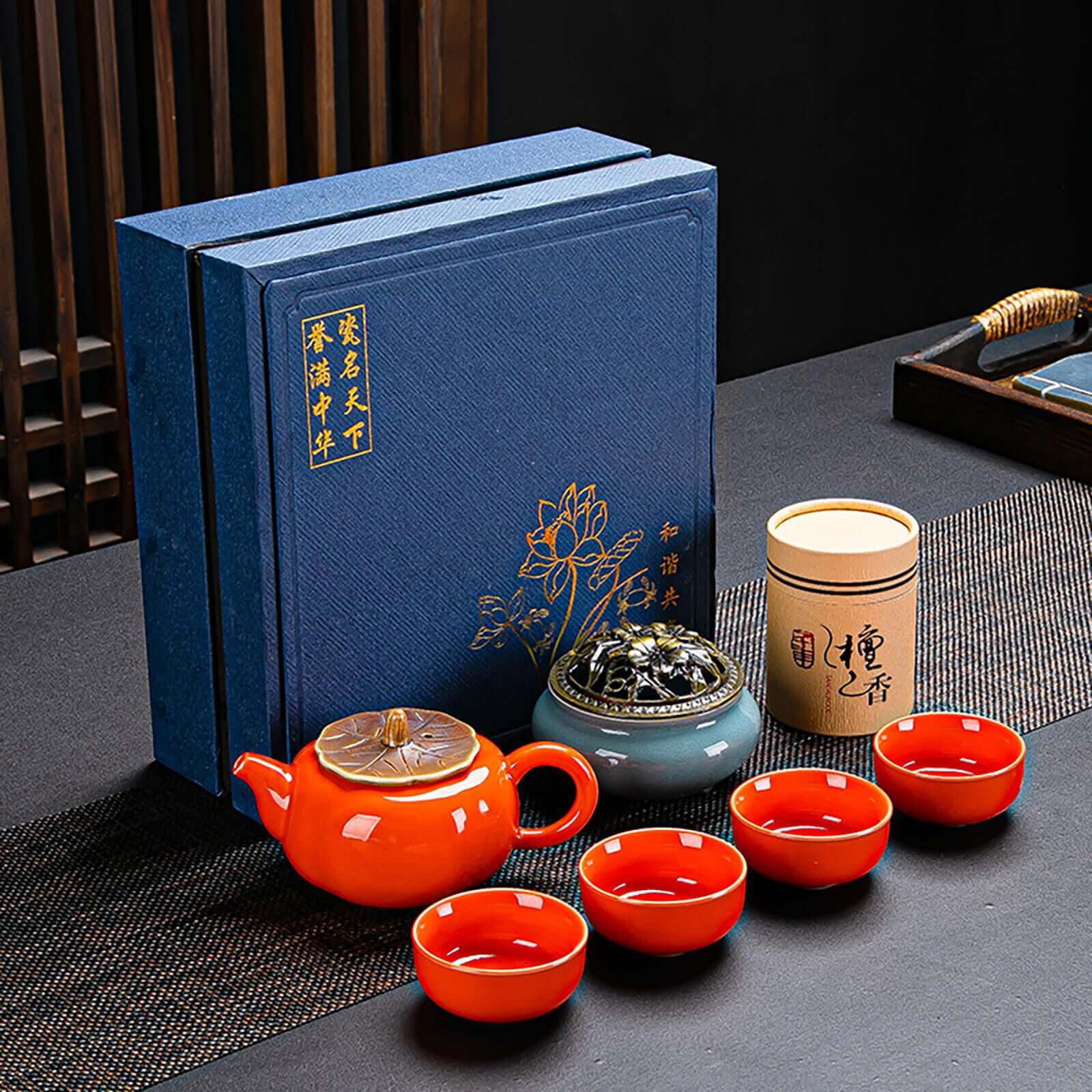 Dehua Artisan Portable Ceramic Tea Set - Savor Elegance Anywhere