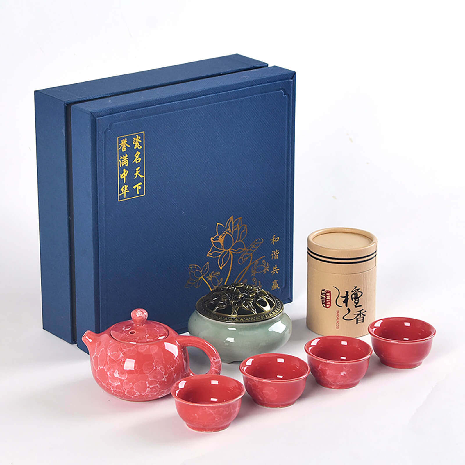 Dehua Artisan Portable Ceramic Tea Set - Savor Elegance Anywhere