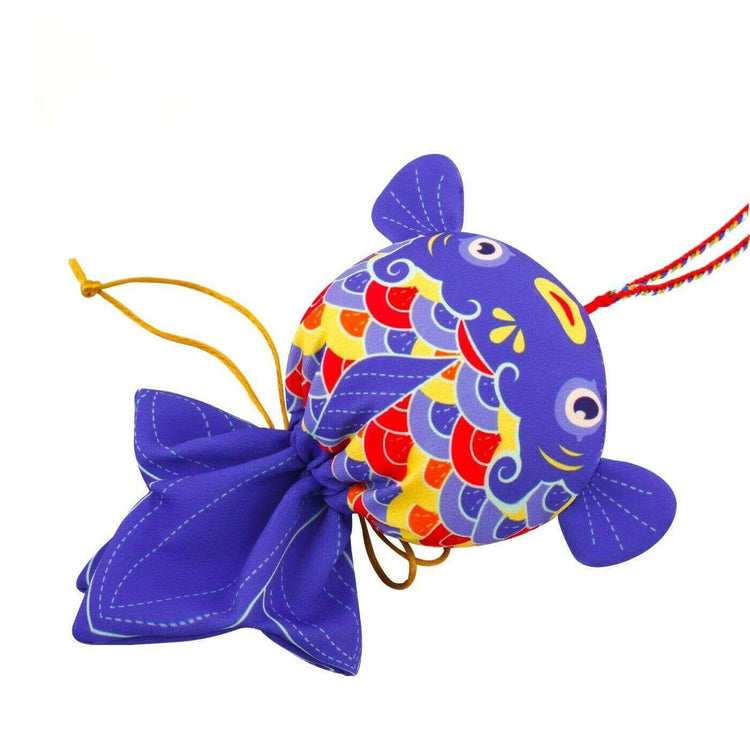 Handcrafted Koi Fish Sachet, Symbol of Prosperity and Health Benefits in Chinese Culture