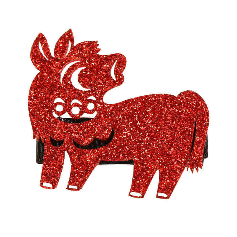 Chinese Horse Zodiac Pattern