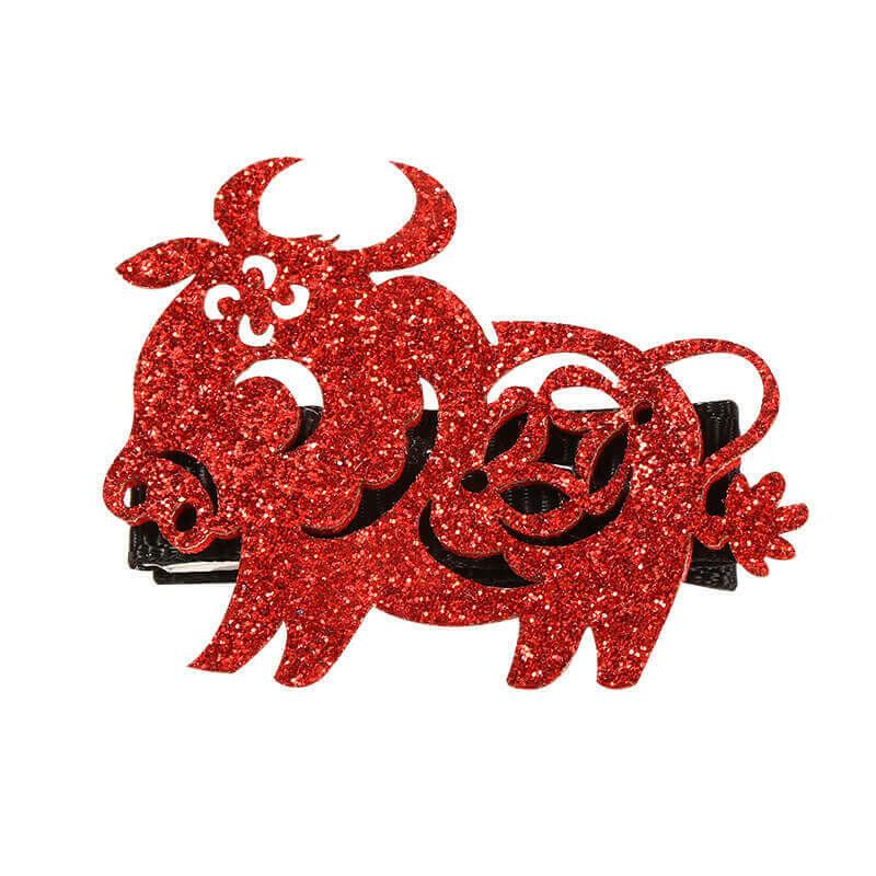 Chinese Ox Zodiac Pattern